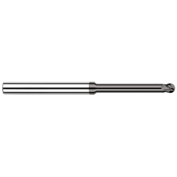 Harvey Tool End Mill - CVD Diamond - Ball, 0.0930" (3/32) 62093